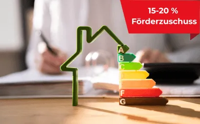 Beratung zur BAFA-Förderung mit Energieeffizienz-Skala